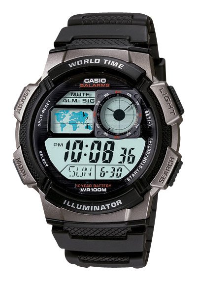 Casio Men's Digital Sport Watch AE1000W-1BVCF - Buy