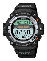 Casio - Men's Twin Sensor Multifunction Digital Sport Watch - Black - Front_Standard