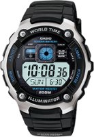 Casio - Men's Digital Multifunction Sport Watch - Black - Angle_Zoom