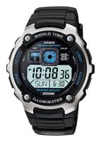 Casio - Multifunctional Digital Sport Watch - Black - Front_Standard