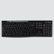 Alt View 15. Logitech - K270 Full-size Wireless Membrane Keyboard - Black.
