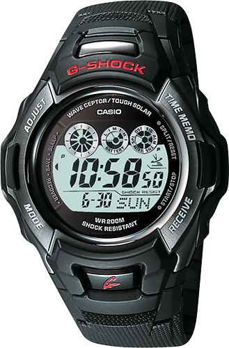 Best Buy: Casio Men's G-Shock Atomic Solar Watch Black GW530A-1V