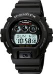 Front Zoom. Casio - Men's G-Shock Atomic Digital Sports Watch - Black Resin.