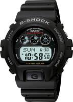 Casio - Men's G-Shock Atomic Digital Sports Watch - Black Resin - Front_Standard