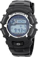 Casio - Men's G-Shock Solar Atomic Digital Sports Watch - Black - Angle_Standard