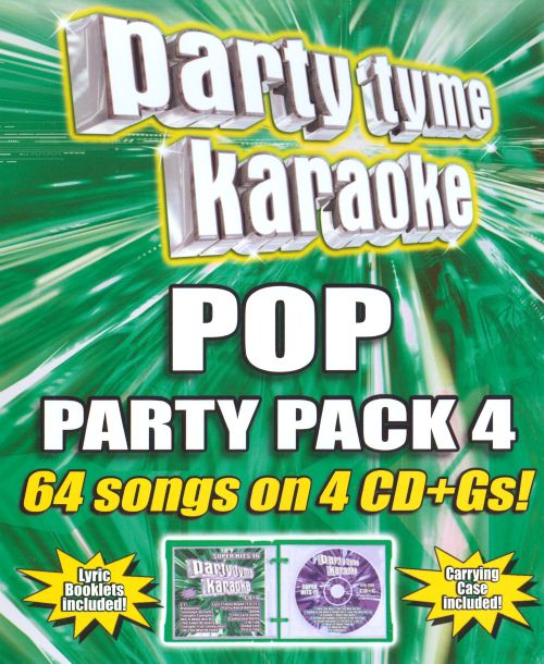  Party Tyme Karaoke - Girl Pop Party Pack 4 [CD + G]