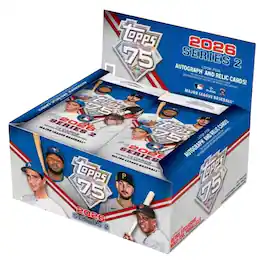 2026 Topps Series 2 Baseball Trading Cards Retail Box | 20 Packs | 14 Cards per Pack | Factory Sealed