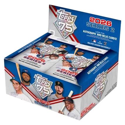TOPPS 75 SERIES 2 AUTOGRAPH AND RELIC CARDS! 2026 MAJOR LEAGUE BASEBALL CARDS