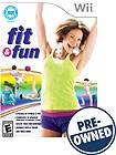 Front Detail. Fit & Fun — PRE-OWNED - Nintendo Wii.