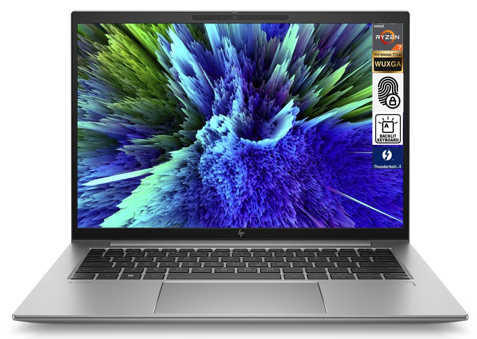 HP - Zbook Firefly G10 A 88F35UT#ABA Laptop, Ryzen 7 PRO 7840HS, 64GB, 2TB SSD, 14.0" (1920x1200), Radeon 780M, Win11P - Silver