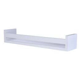 Danya B - Single Tier 18" Wall Organizer Rack Shelf– - White