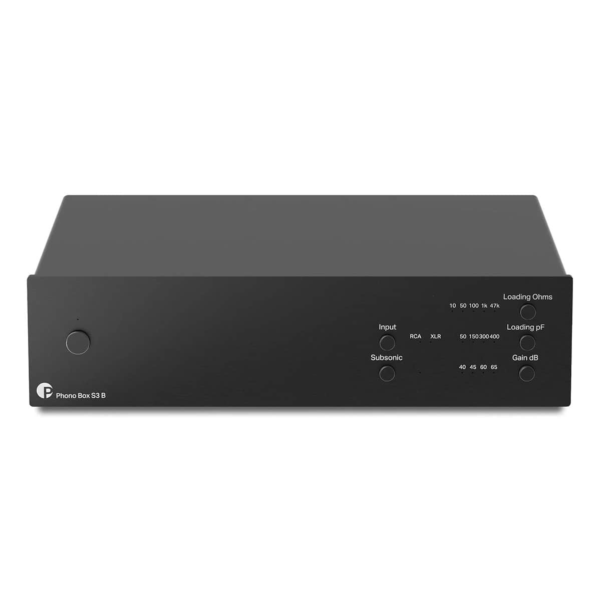 Pro-Ject - Phono Box S3 B Balanced & Discrete MM/MC Phono Preamp - Black