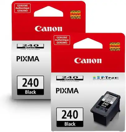 GENUINE Authentique GENUINO Canon 240 Black PIXMA Canon 240 Black FINE Cartridge