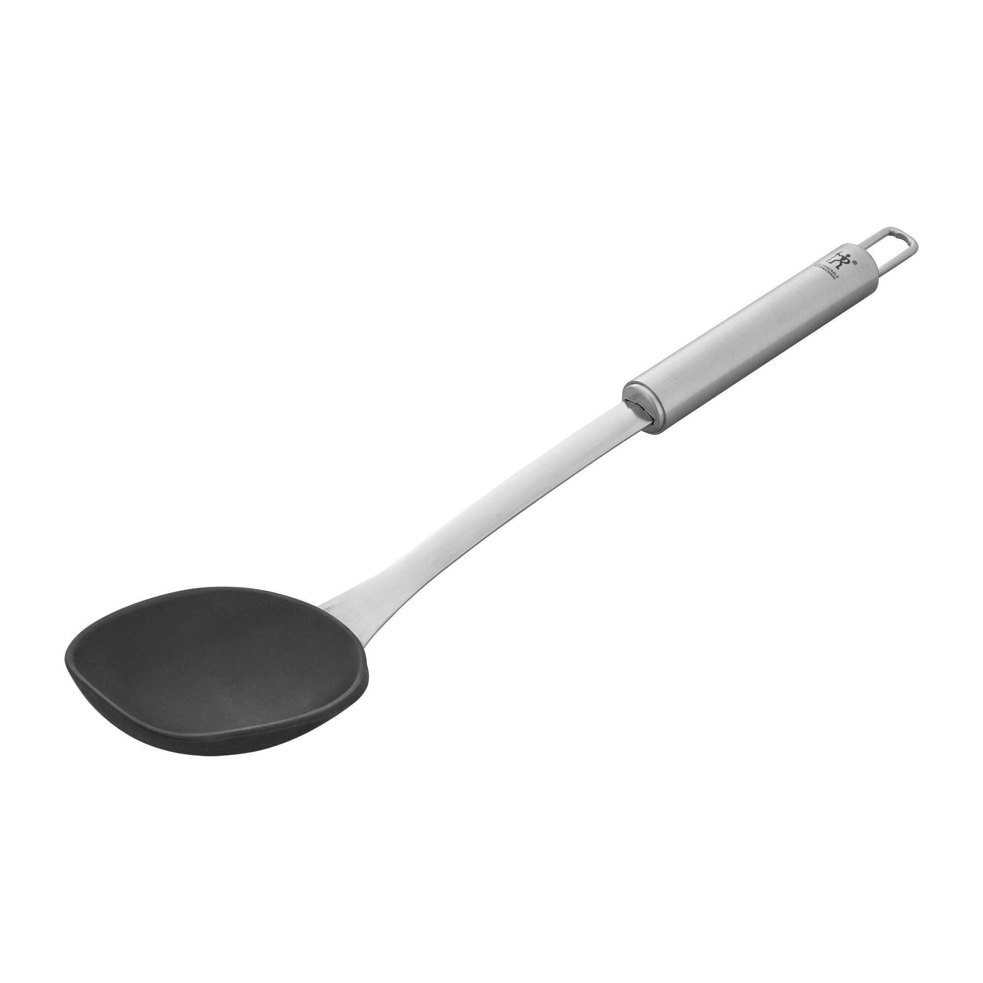 Alt View 1. Henckels - Henckels Stainless Steel Silicone Serving Spoon - Stainless Steel.