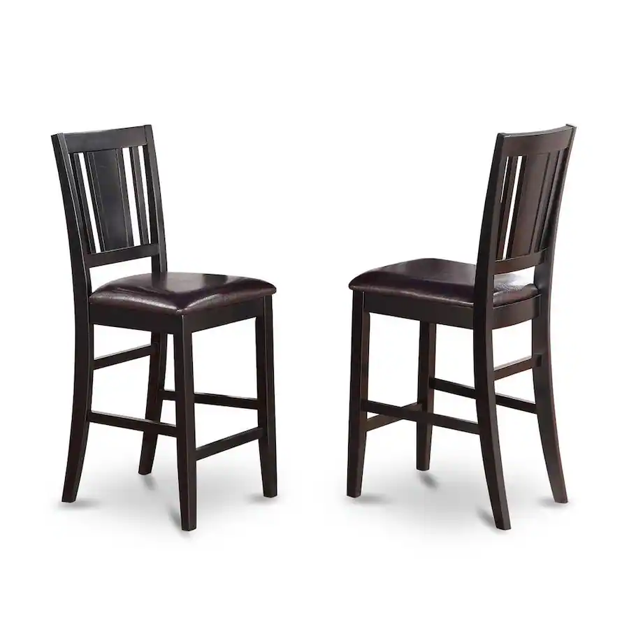 East West Furniture 3 Pc counter height Dining set high Table and 2 ...