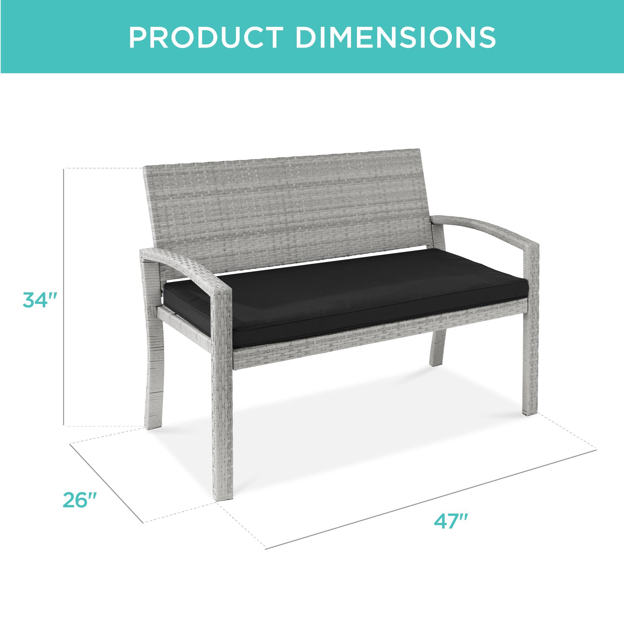PRODUCT DIMENSIONS

34"  
26"  
47"
