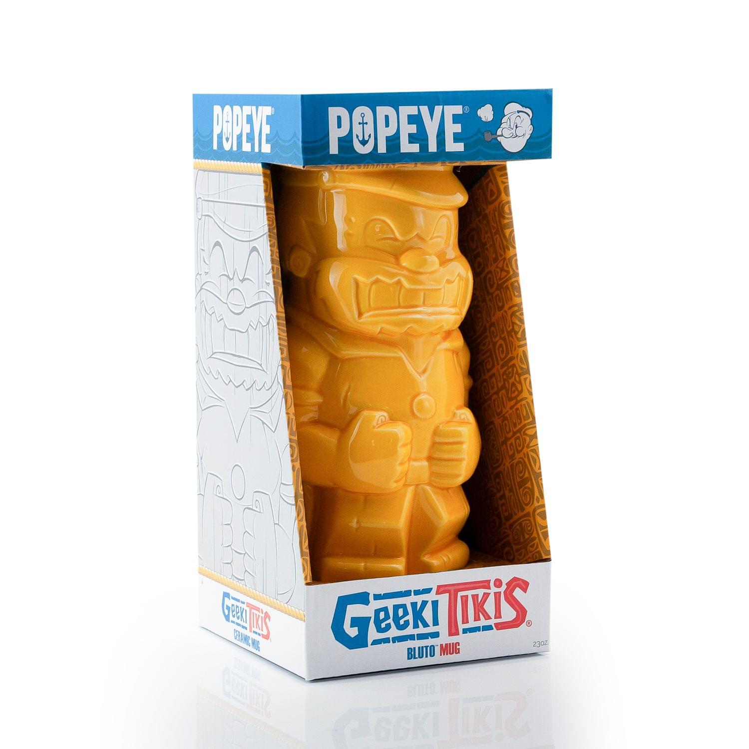 POPEYE POPEYE DISE C2AN S Geeki TIKIS EL 230z BLUTO MUG Con a WOC AGGKI LiKR