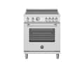 Bertazzoni - 30" Master Series range - Electric oven - 4 induction zones - Stainless Steel
