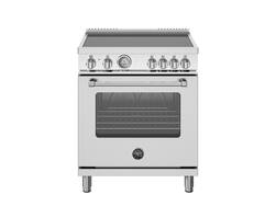 Bertazzoni - 30" Master Series range - Electric oven - 4 induction zones - Stainless Steel - Front_Zoom