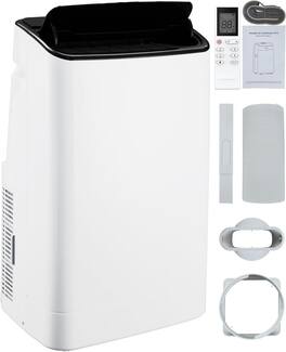 GARVEE - 14000 BTU 3-in-1 Portable AC - Cools 750 Sq.Ft with Remote 24H Timer and Window Kit