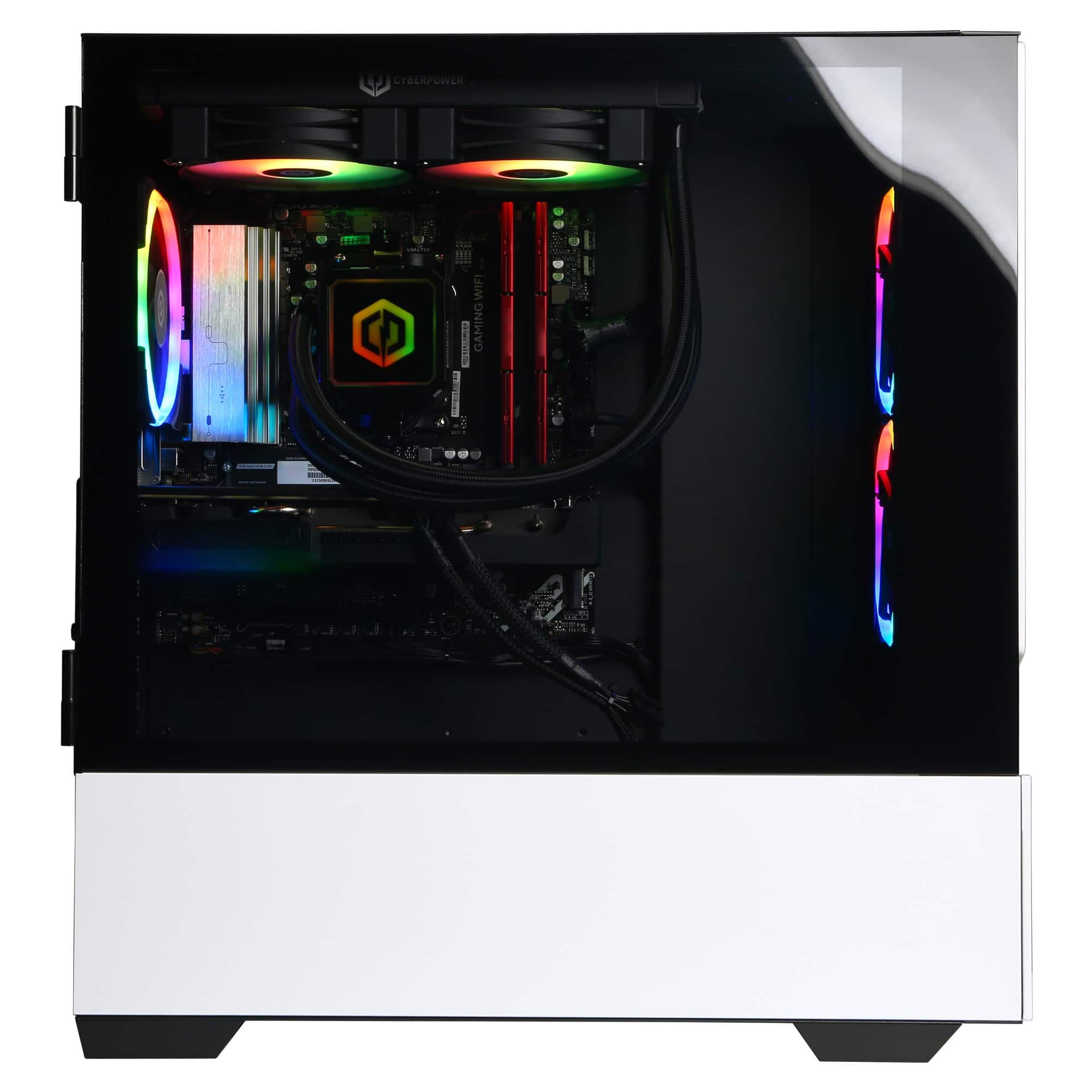 CyberPowerPC Gaming Desktop AMD Ryzen 7 8700F AMD Radeon RX 9060
