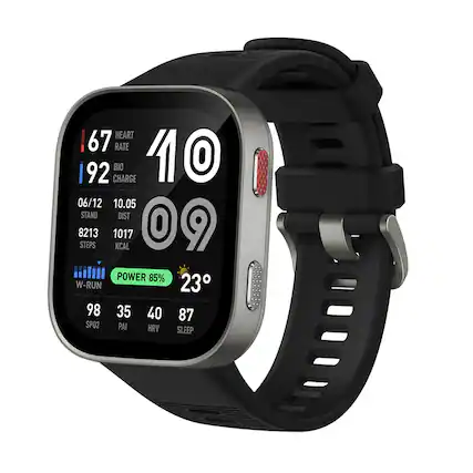 HEART RATE 67
BIO CHARGE 92
06/12
STAND 8213
DIST 10.05
STEPS 1017
KCAL 09
POWER 85%
W-RUN
SP02 98
PAI 35
HRV 40
SLEEP 87