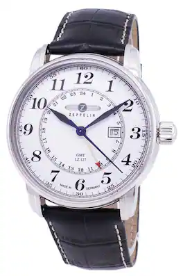 Zeppelin - Series LZ127 Graf Germany Made 7642-1 76421 Men's Watch - White