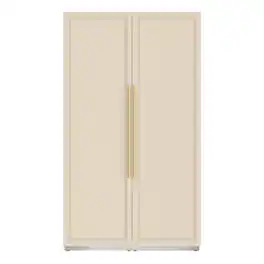Koolmore - Panel Ready Column Refrigerator and Freezer, 24" Refrigerator and 24" Freezer - White