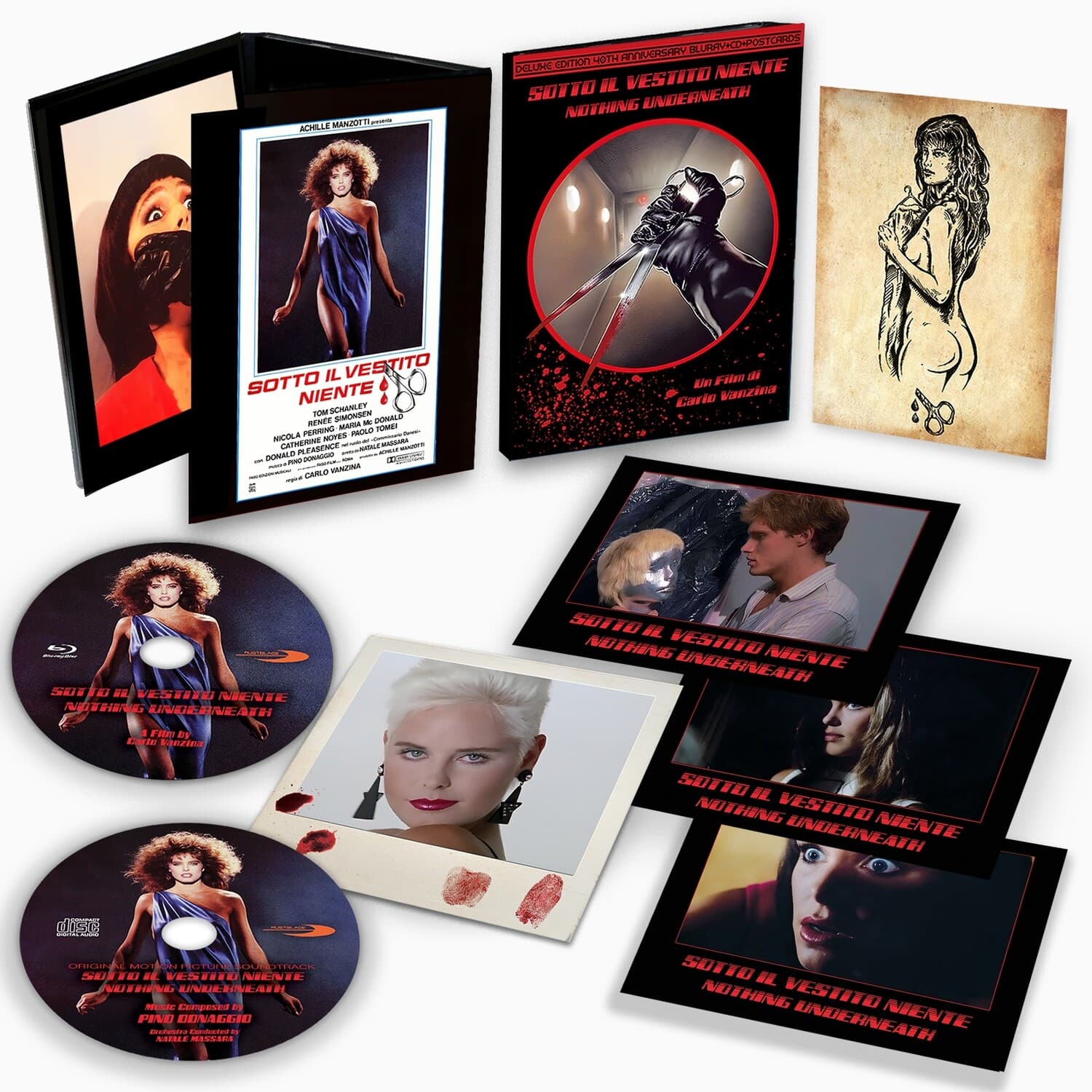 Sotto Il Vestito Niente (Nothing Underneath) (40th Anniversary) (Limited Deluxe Edition)  - BLU-RAY