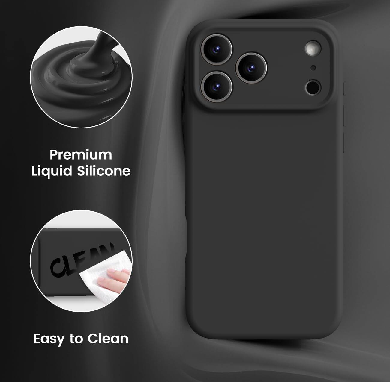 Premium Liquid Silicone  
Easy to Clean