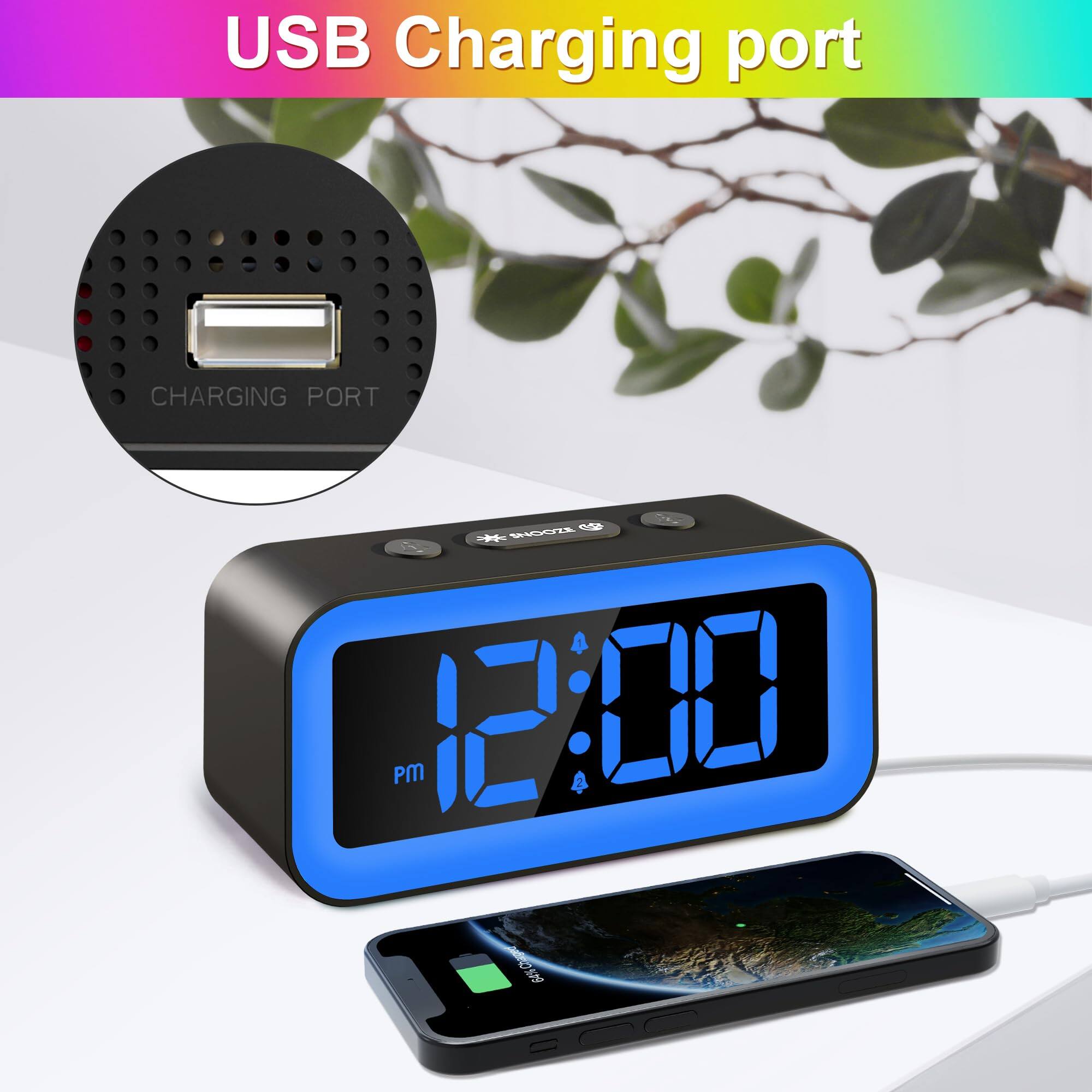 USB Charging Port

CHARGING PORT

12:00 PM