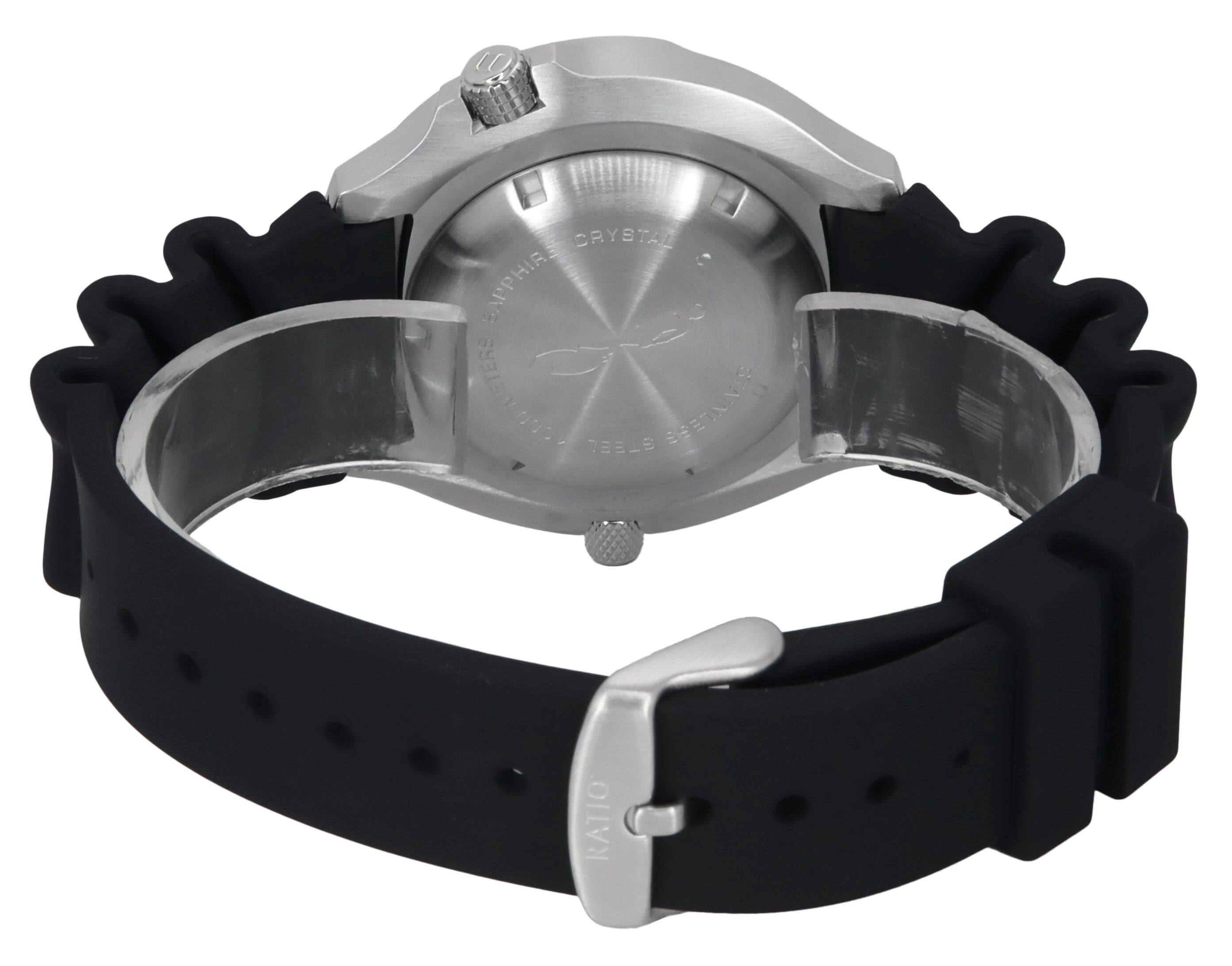 CRYSTAL SAPPHIRE CONEIUETERS STEEL SPETNNIS RATIO