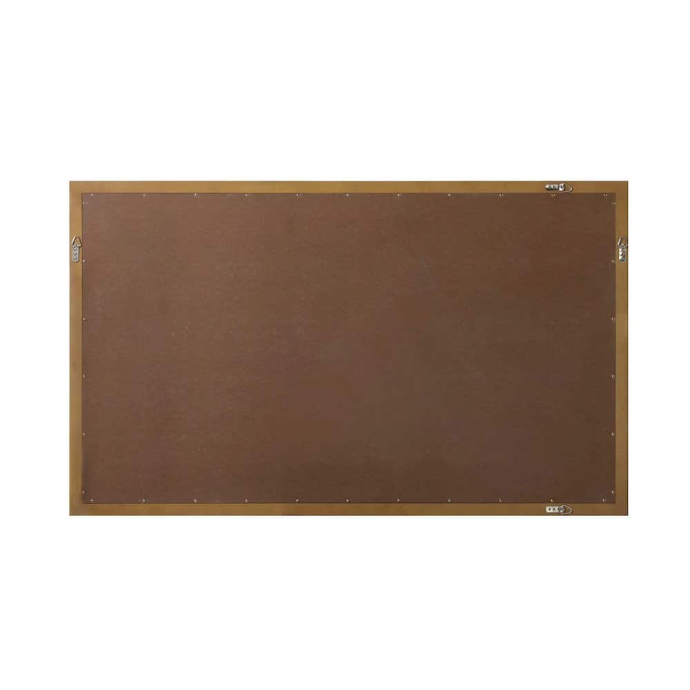 Elegant Kitchen and Bath - Noah Wooden Rectangle Mirror 60 x 36 - Hazel Oak price history on PriceWatchPro