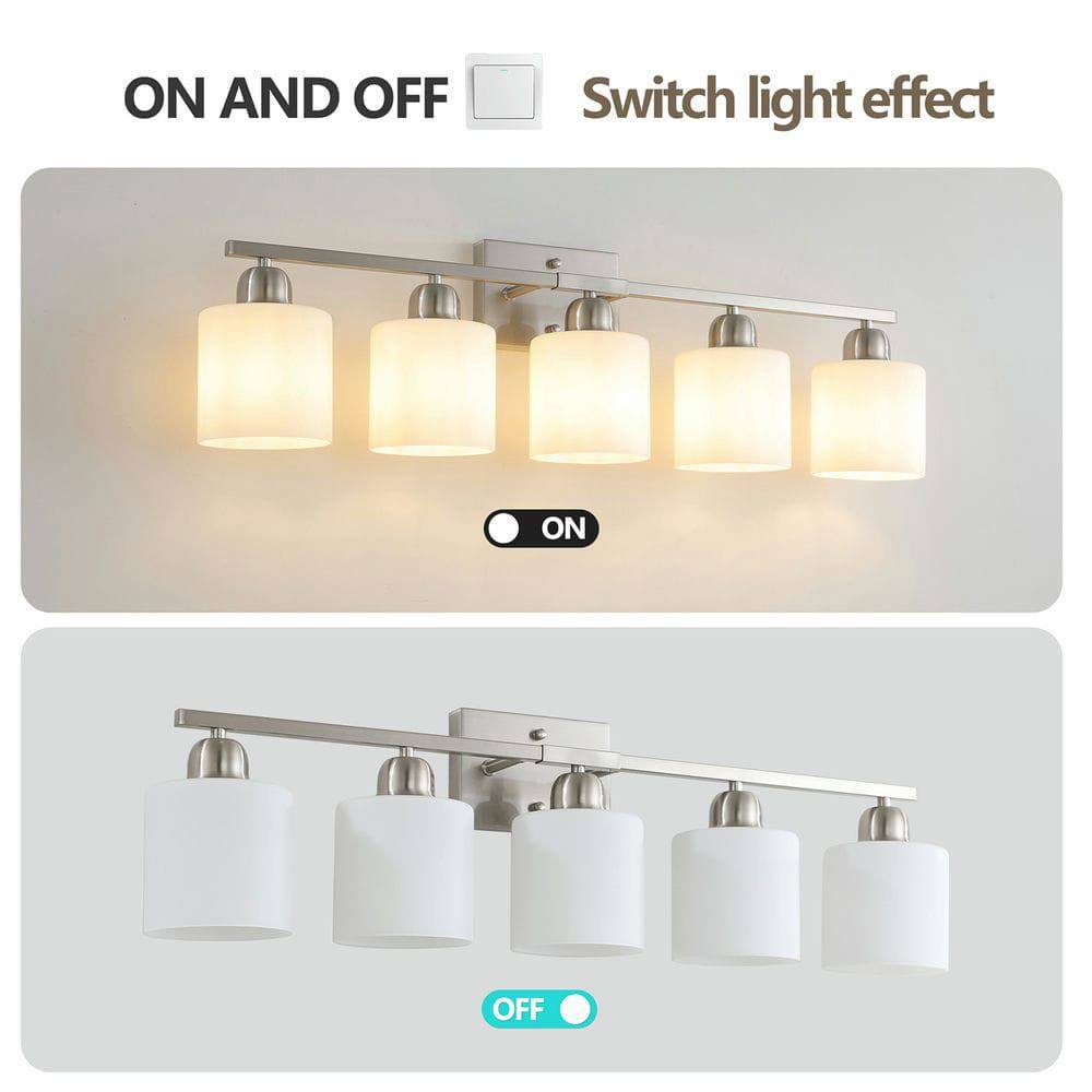 ON AND OFF  
Switch light effect  

ON  
OFF