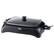 Angle. De'Longhi - Indoor Grill with Tempered Glass Lid - Black.