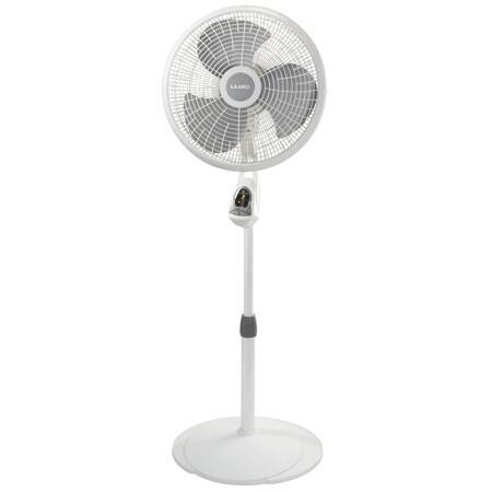 Alt View Standard 20. Lasko - Remote Pedestal Fan - White.