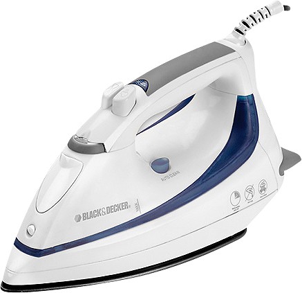 Best Buy: Black & Decker QuickPress Clothes Iron White AS75