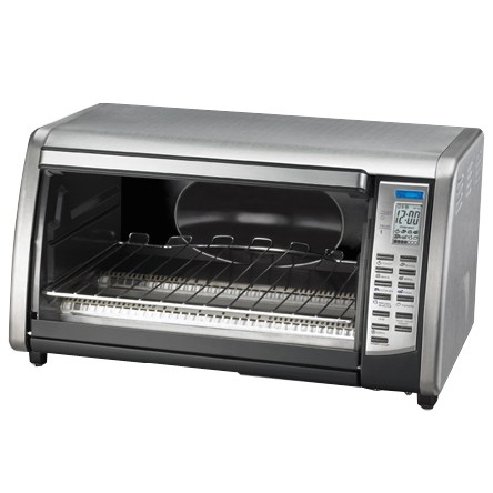 Black And Decker 6 Slice Dining In Digital Countertop Oven In