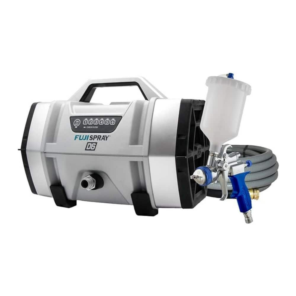 Fuji Spray - D6 6 Stage HVLP Gray Turbine Sprayer with T75G HVLP Spray System price history on PriceWatchPro