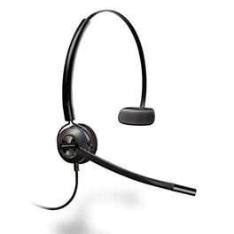 HP - Poly EncorePro 540 with Quick Disconnect Convertible Headset TAA - Mono - Mini-phone (3.5mm) - Wired - 20 Hz - 16 kHz - Black