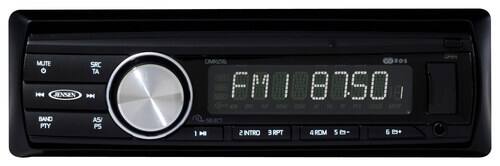 Front Standard. Jensen - Apple® iPod®-Ready - In-Dash Receiver with Detachable Faceplate.