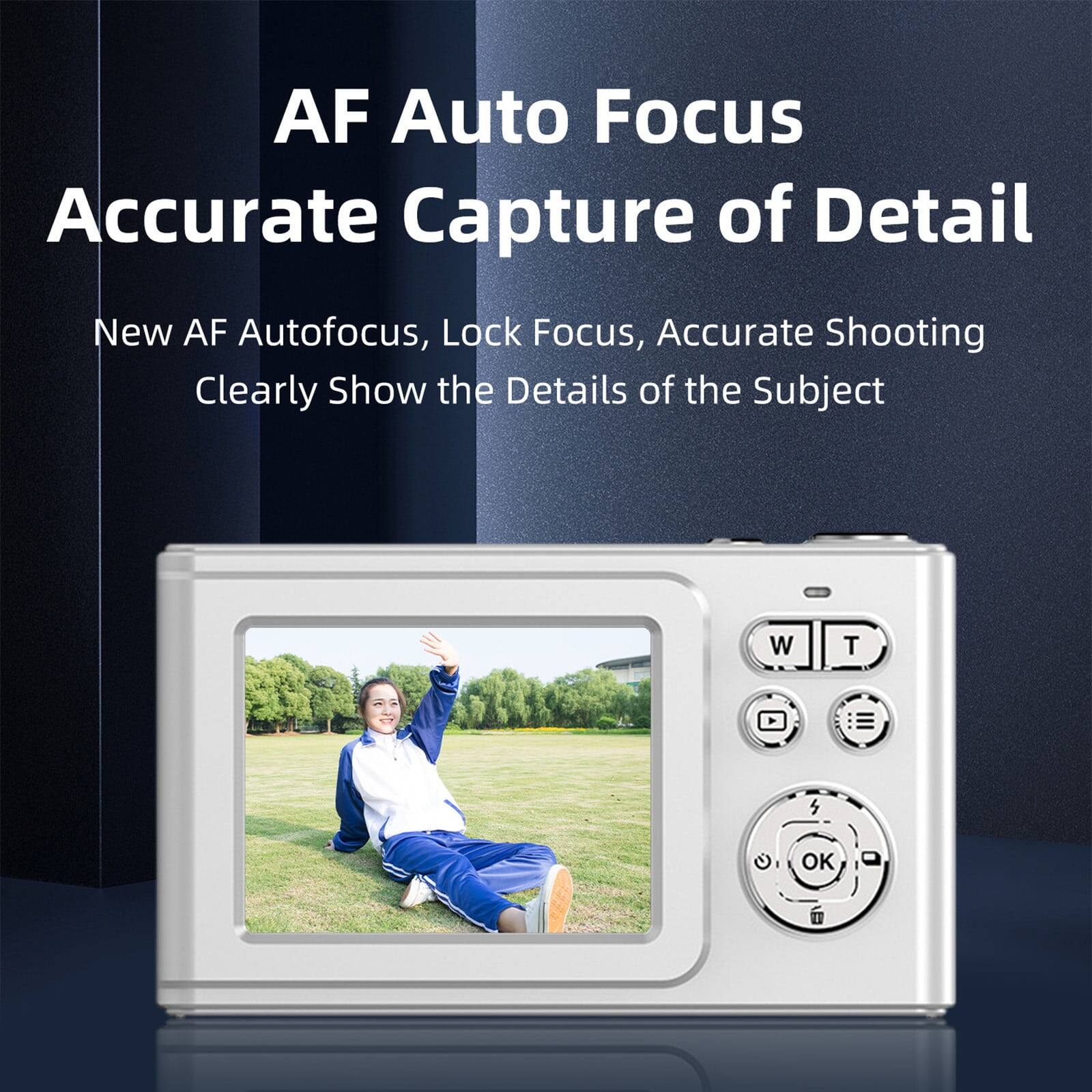 AF Auto Focus  
Accurate Capture of Detail  

New AF Autofocus, Lock Focus, Accurate Shooting  
Clearly Show the Details of the Subject
