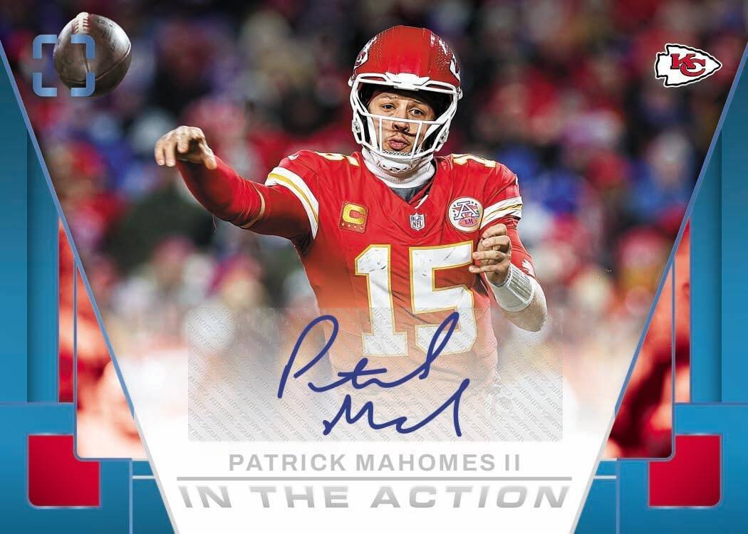 03 T C .... FA NFI LI 15 Pal M PATRICK MAHOMES II IN THE ACTION