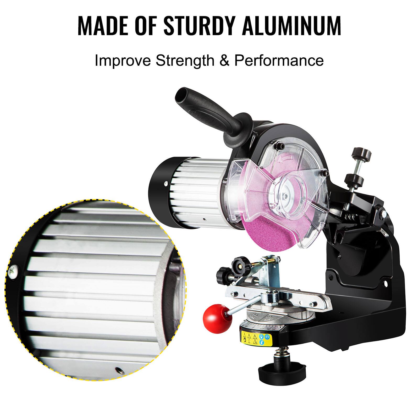 MADE OF STURDY ALUMINUM  
Improve Strength & Performance