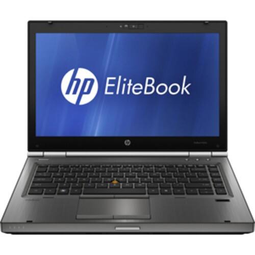 Front Standard. HP - 14" EliteBook Notebook - 4 GB Memory - 500 GB Hard Drive.