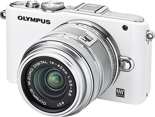 Best Buy: Olympus E-PL3 12.3-Megapixel Digital Camera with 14-42mm