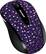 Angle Standard. Microsoft - Wireless Mobile Mouse 4000 - Eggplant Dot.