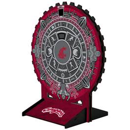 Fan Creations - Washington State Cougars Aztec Circle Desk Calendar - Multicolor