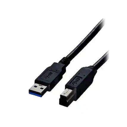 Front. Comprehensive Cable - USB 3.0 A Male to B Male Cable 15ft.