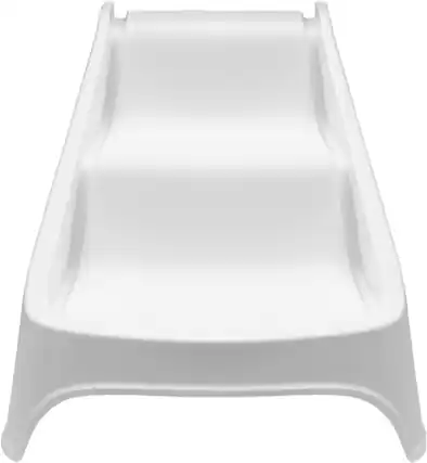 Front. Whisker - Litter-Robot 4 Ramp - White.